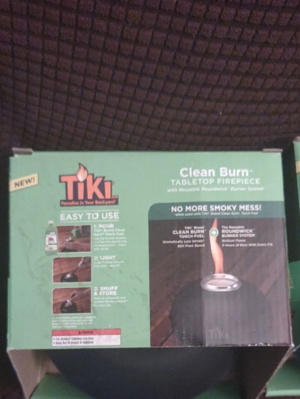 Clean Burn Decorative Torch Fuel Globe - Black, Blue, Red